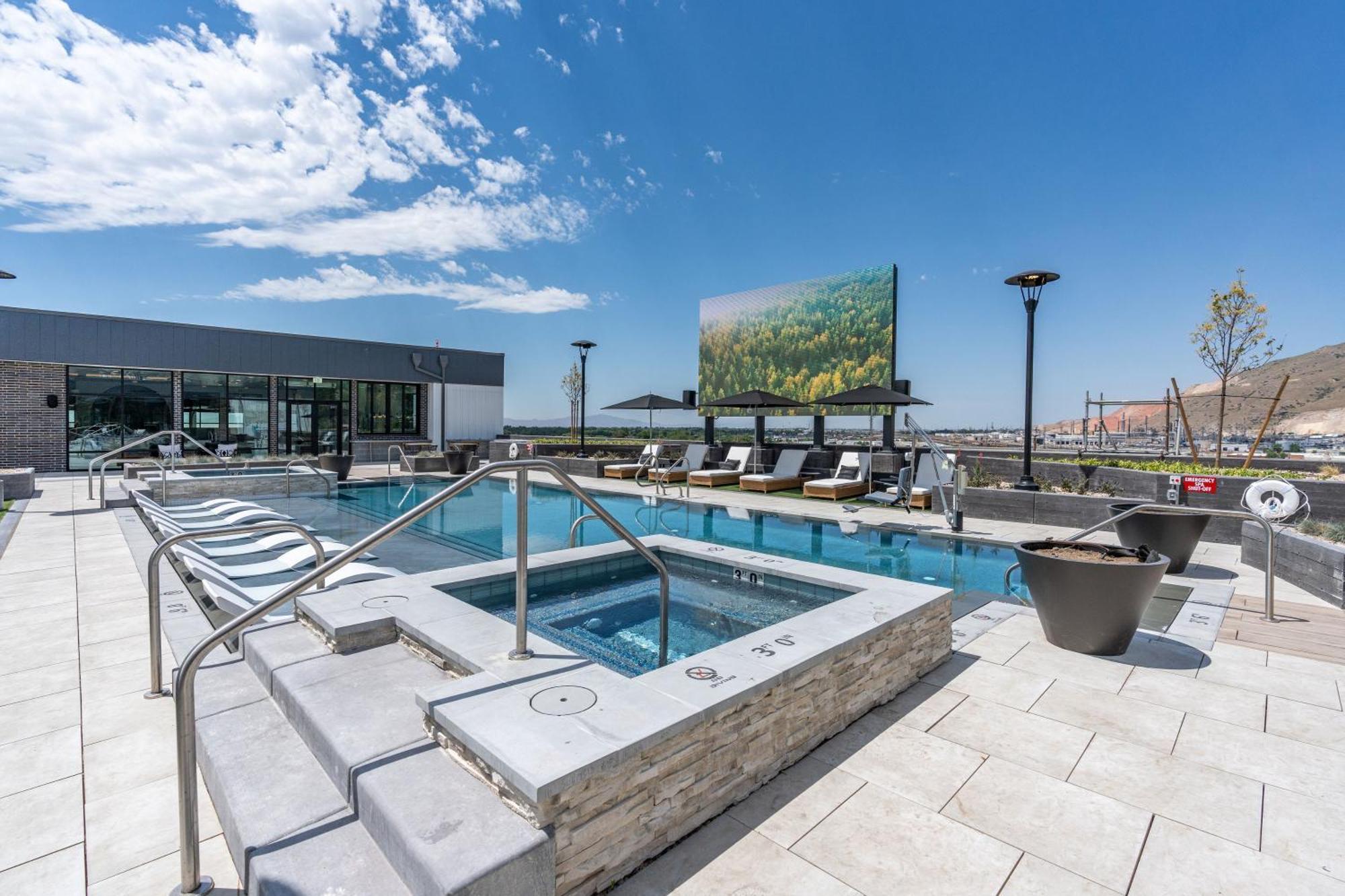 盐湖城Outstanding Amenities-New Complex- Downtown Luxury公寓 外观 照片